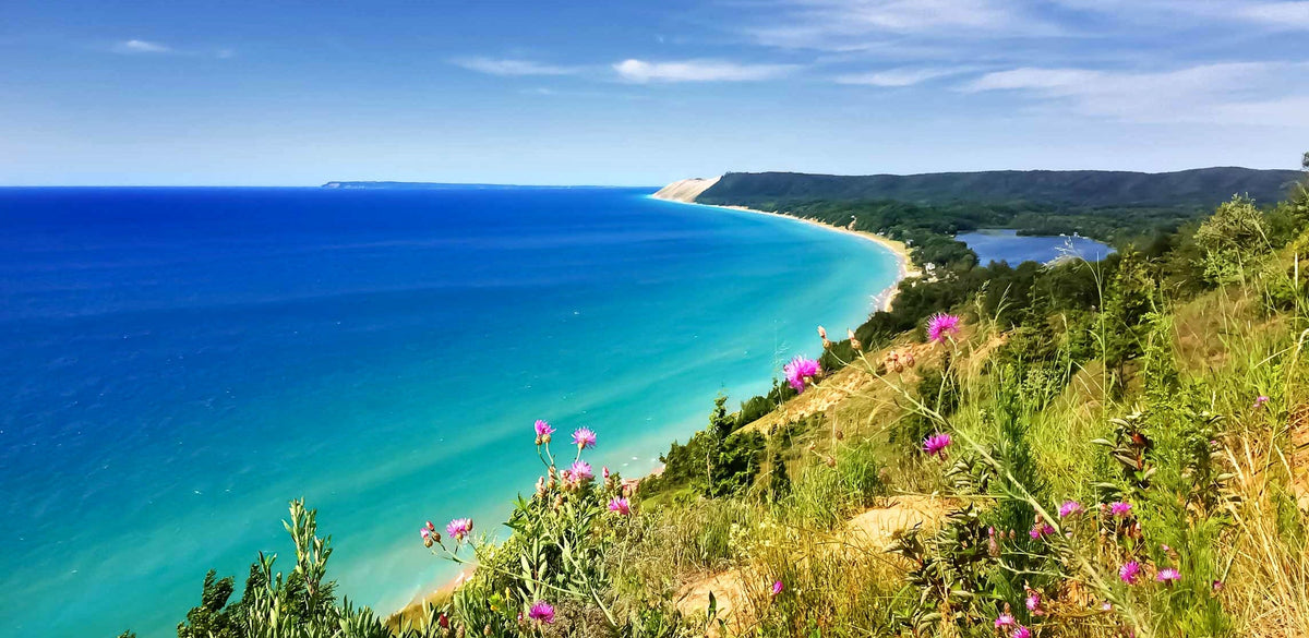 Empire Bluff, Michigan: Where Golden Dunes Meet Crystal-Blue Water