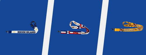 State Flag Lanyards