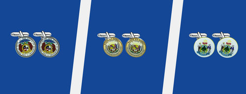 State Seal Cufflinks