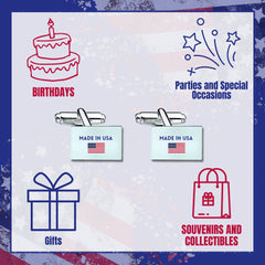 Cufflinks - State Flag - California - USA