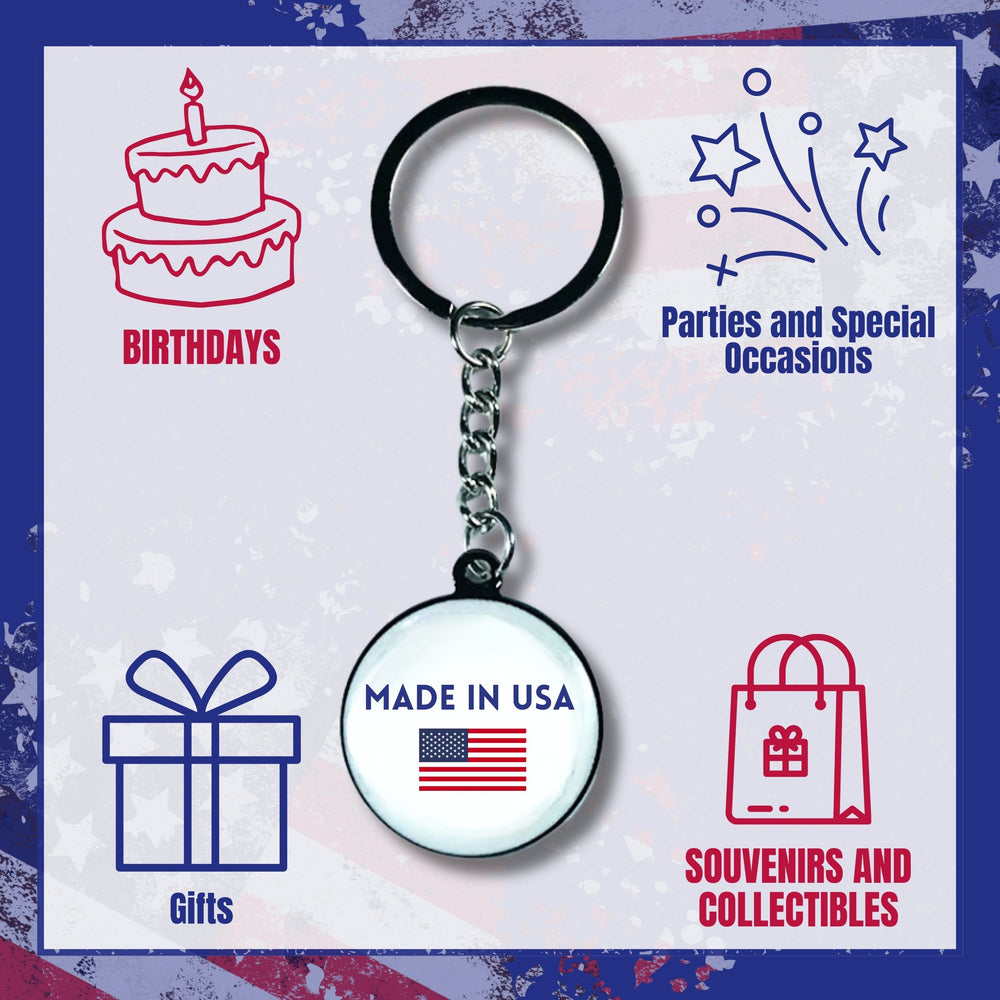 Metal Keychain - State Seal Colorado - USA