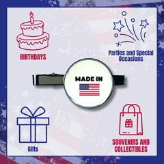 Tie Clip - State Seal District of Columbia - USA