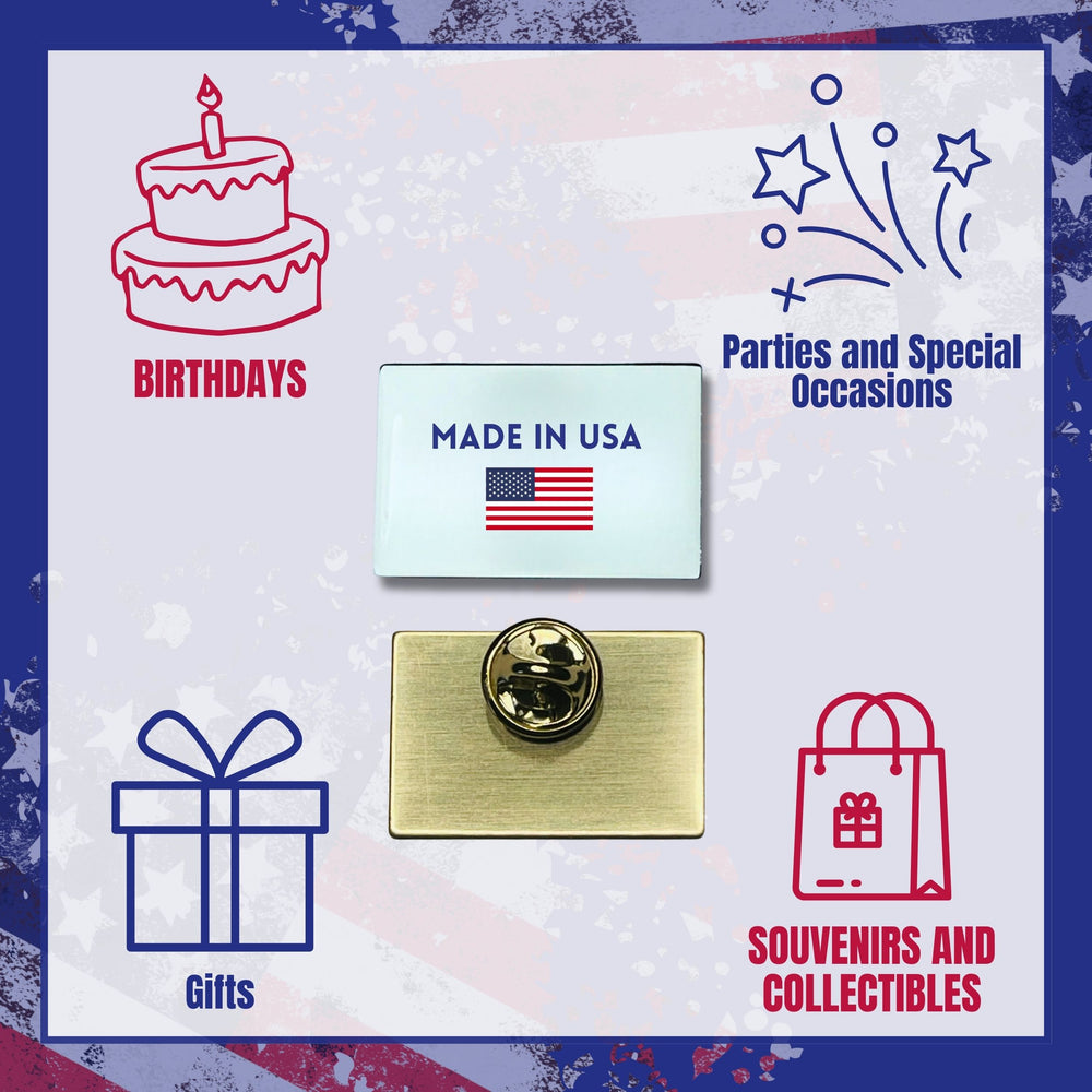 Pin - State Flag North Carolina - USA