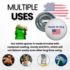 Bottle Opener - Magnet - State Seal New Hampshire - USA