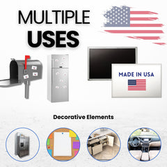 Horizontal Magnet - State Flag Wisconsin - USA