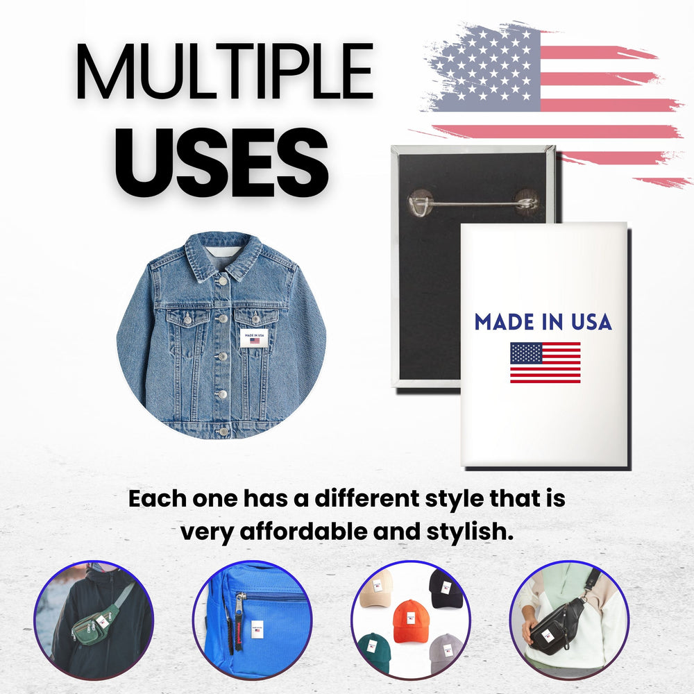 Vertical Button - State Flag West Virginia - USA