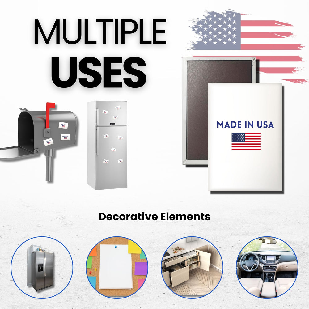 Vertical Magnet - State Flag Alabama - USA