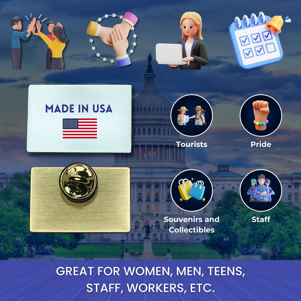 Pin - State Flag North Carolina - USA