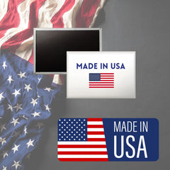 Horizontal Magnet - State Flag Wisconsin - USA