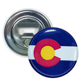 Bottle Opener-Magnet - State Flag Colorado - USA