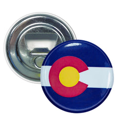Bottle Opener-Magnet - State Flag Colorado - USA