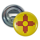 Bottle Opener-Magnet - State Flag New Mexico - USA