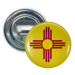 Bottle Opener-Magnet - State Flag New Mexico - USA