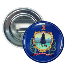 Round Acrylic Keychain - State Flag Alaska - USA