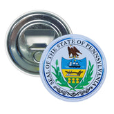Bottle Opener - Magnet - State Seal Pennsylvania - USA