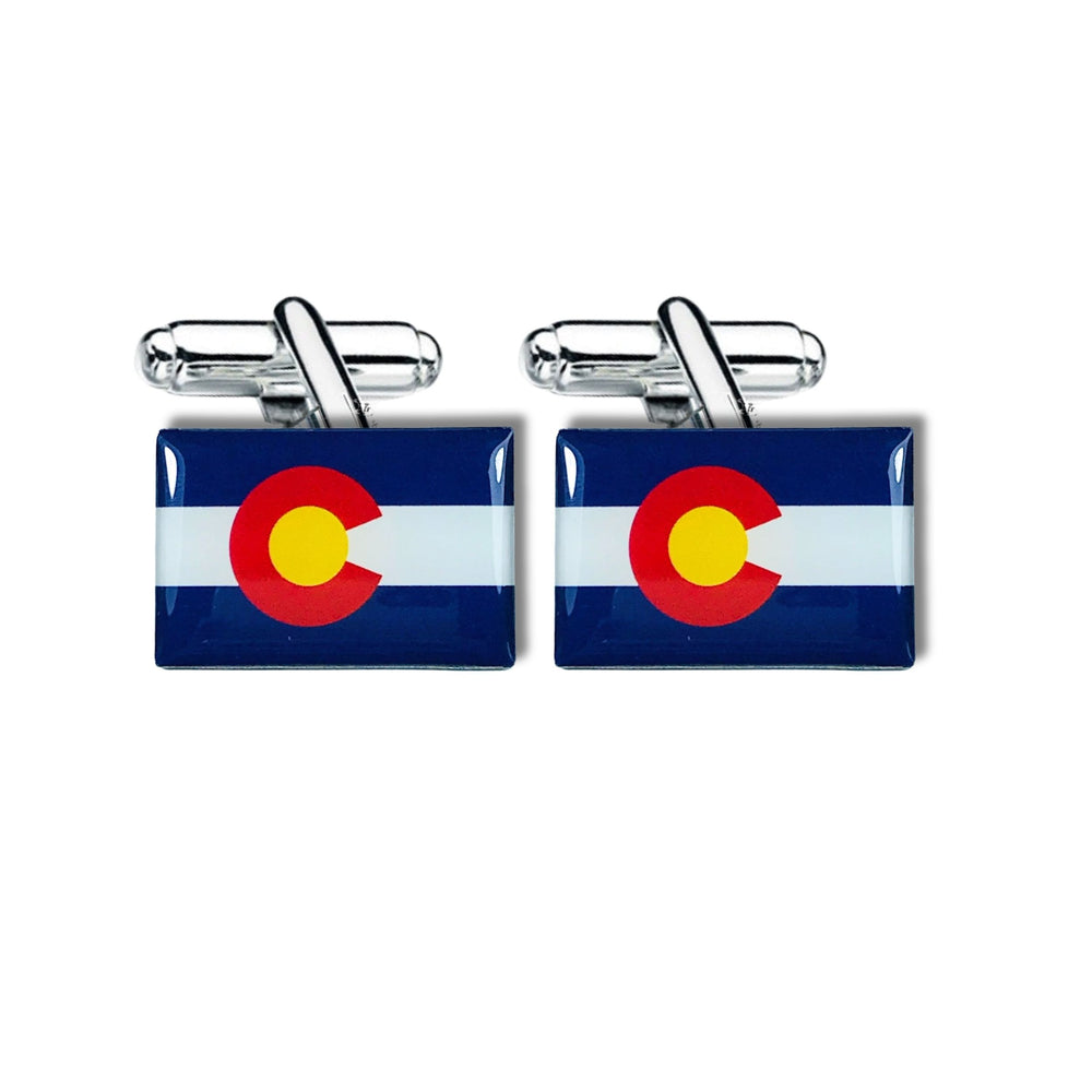 Cufflinks - State Flag - Colorado - USA