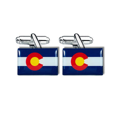 Cufflinks - State Flag - Colorado - USA