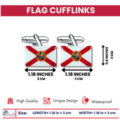 Cufflinks - State Flag - Florida - USA