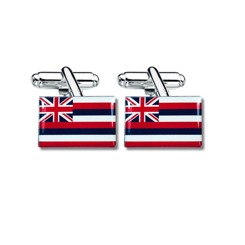 Cufflinks - State Flag - Hawaii - USA