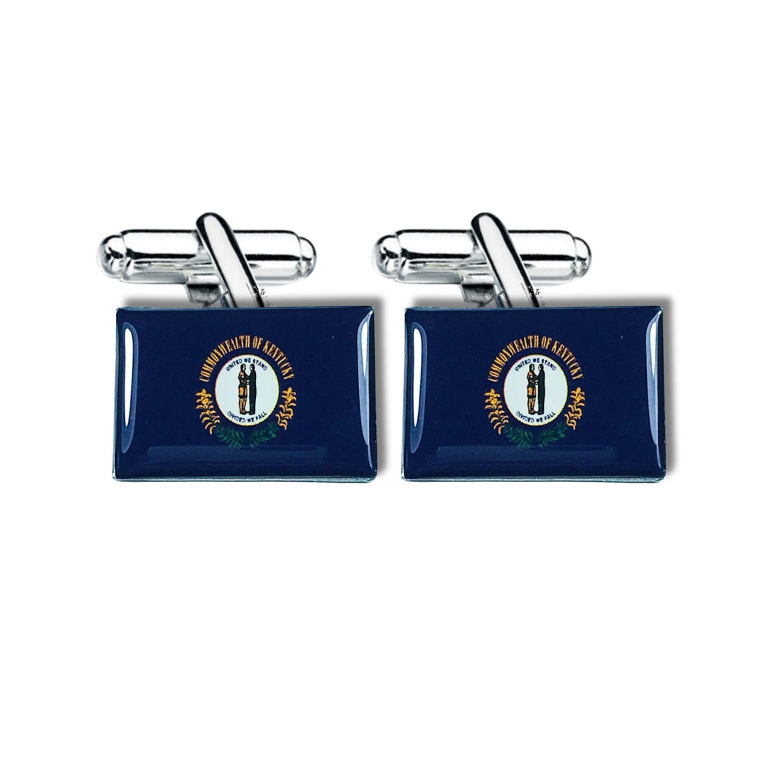 Cufflinks - State Flag Kentucky - USA