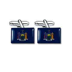 Cufflinks - State Flag New York - USA