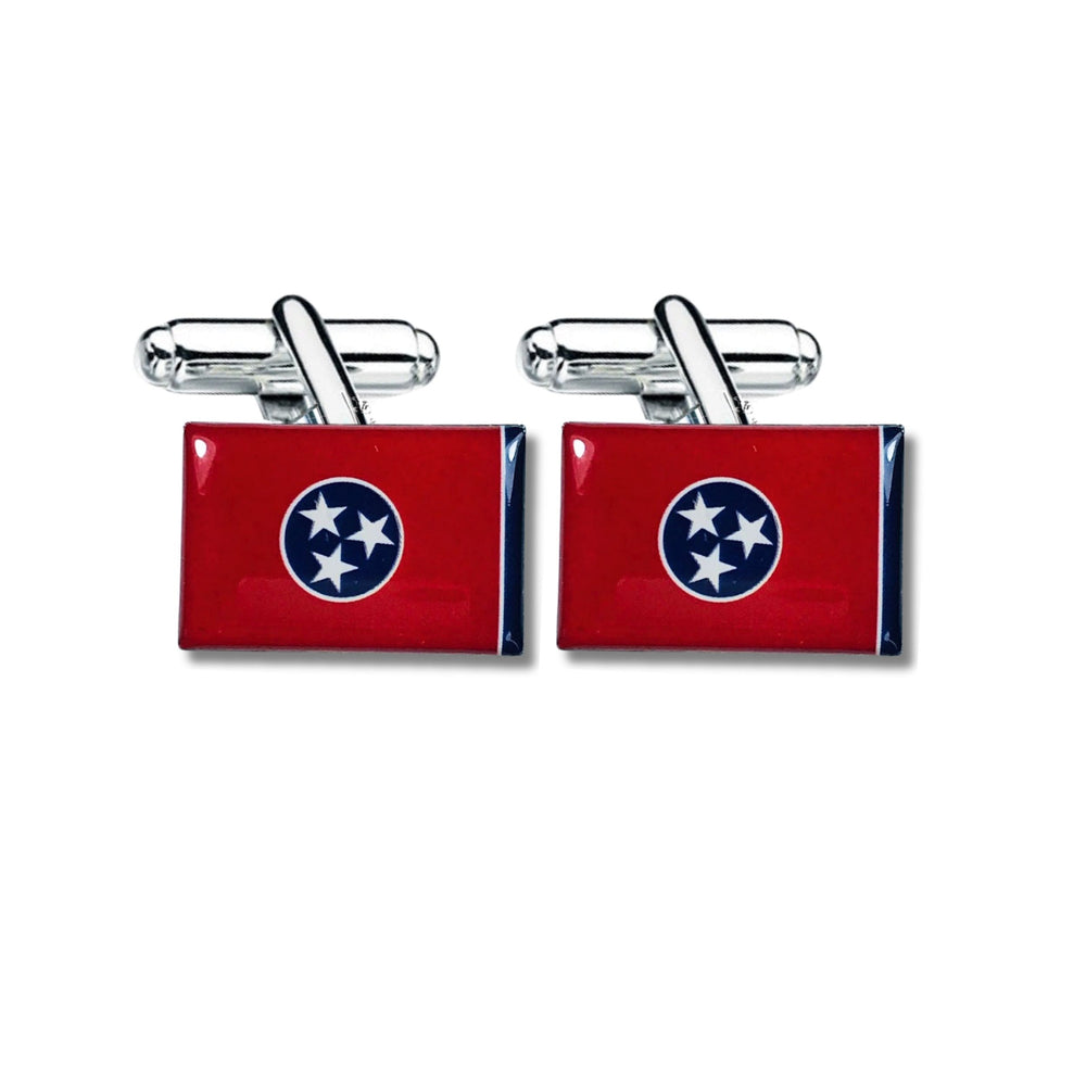 Cufflinks - State Flag Tennessee - USA
