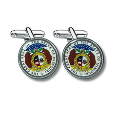 Cufflinks - State Seal Missouri - USA