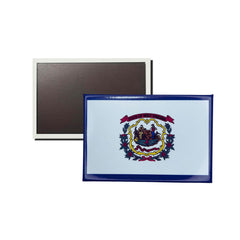 Horizontal Magnet - State Flag West Virginia - USA