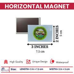 Horizontal Magnet - State Seal Nevada - USA