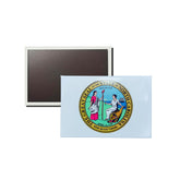 Horizontal Magnet - State Seal North Carolina - USA
