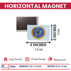 Horizontal Magnet - State Seal Oklahoma - USA