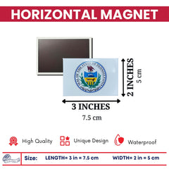 Horizontal Magnet - State Seal Pennsylvania - USA