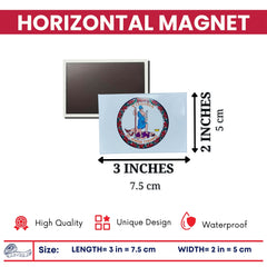 Horizontal Magnet - State Seal Virginia - USA