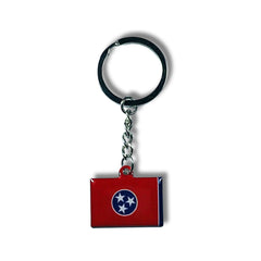 Metal Keychain - State Flag Tennessee - USA