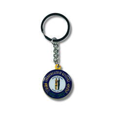 Metal Keychain - State Seal Kentucky - USA