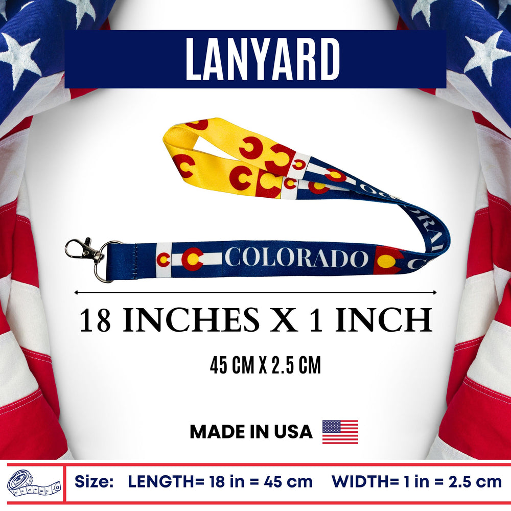 Lanyard - State Flag Colorado - USA - L065