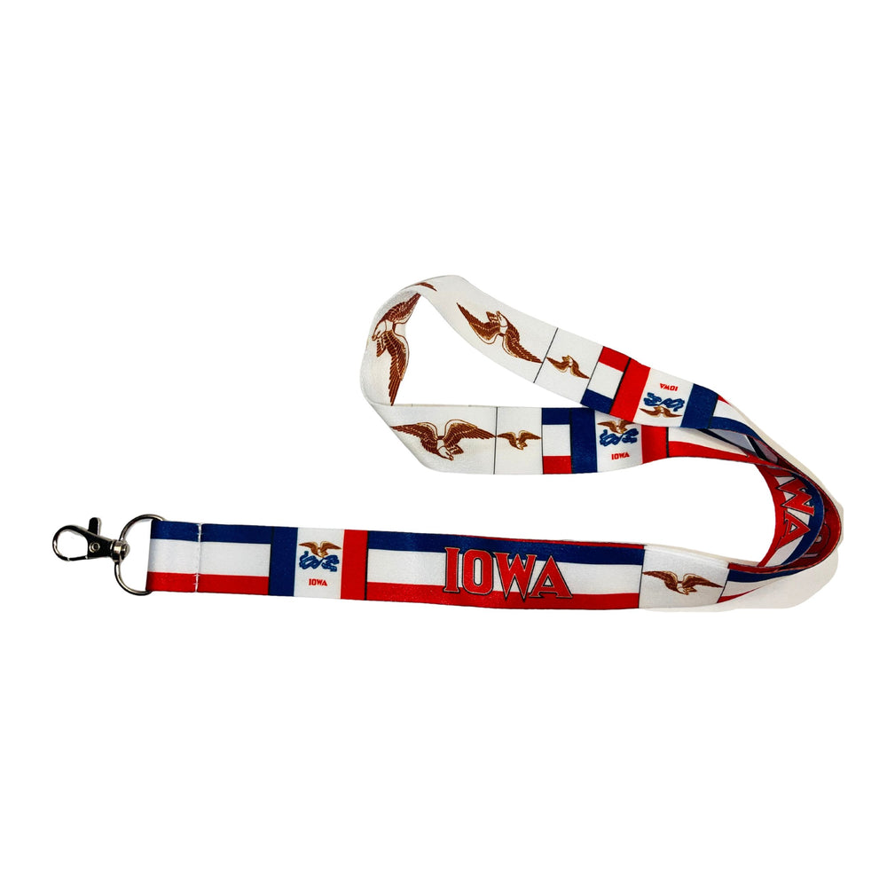 Lanyard - State Flag Iowa - USA - L074
