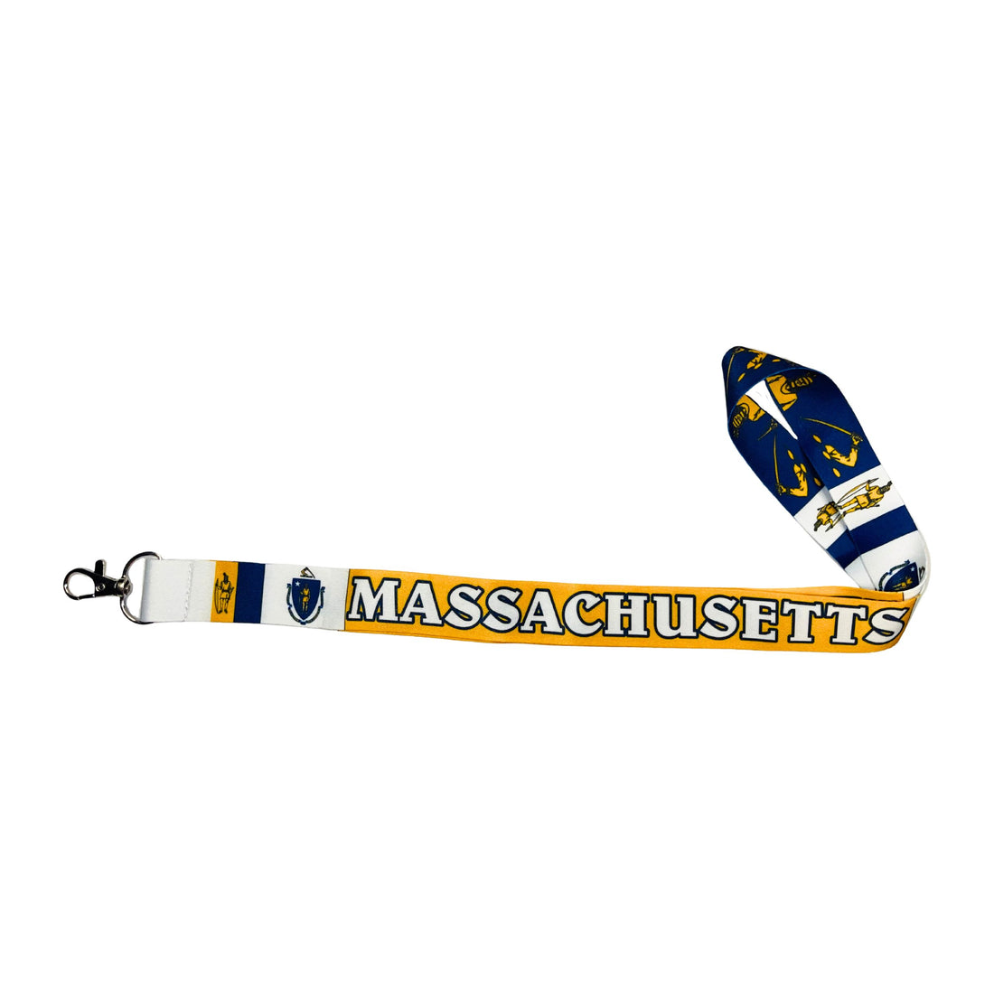 Lanyard - State Flag Massachusetts - USA - L091