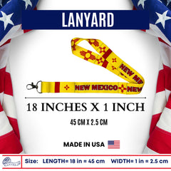 Lanyard - State Flag New Mexico - USA - L086