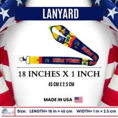 Lanyard - State Flag New York - USA - L087