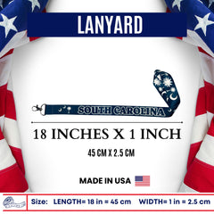 Lanyard - State Flag South Carolina - USA - L094