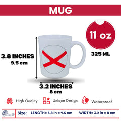 Mug - State Flag Alabama - USA