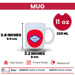 Mug - State Flag Arkansas - USA