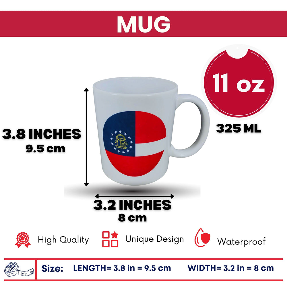 Mug - State Flag Georgia - USA