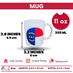 Mug - State Flag North Carolina - USA