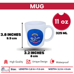 Mug - State Flag North Dakota - USA