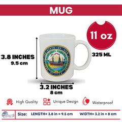 Mug - State Seal New Hampshire - USA