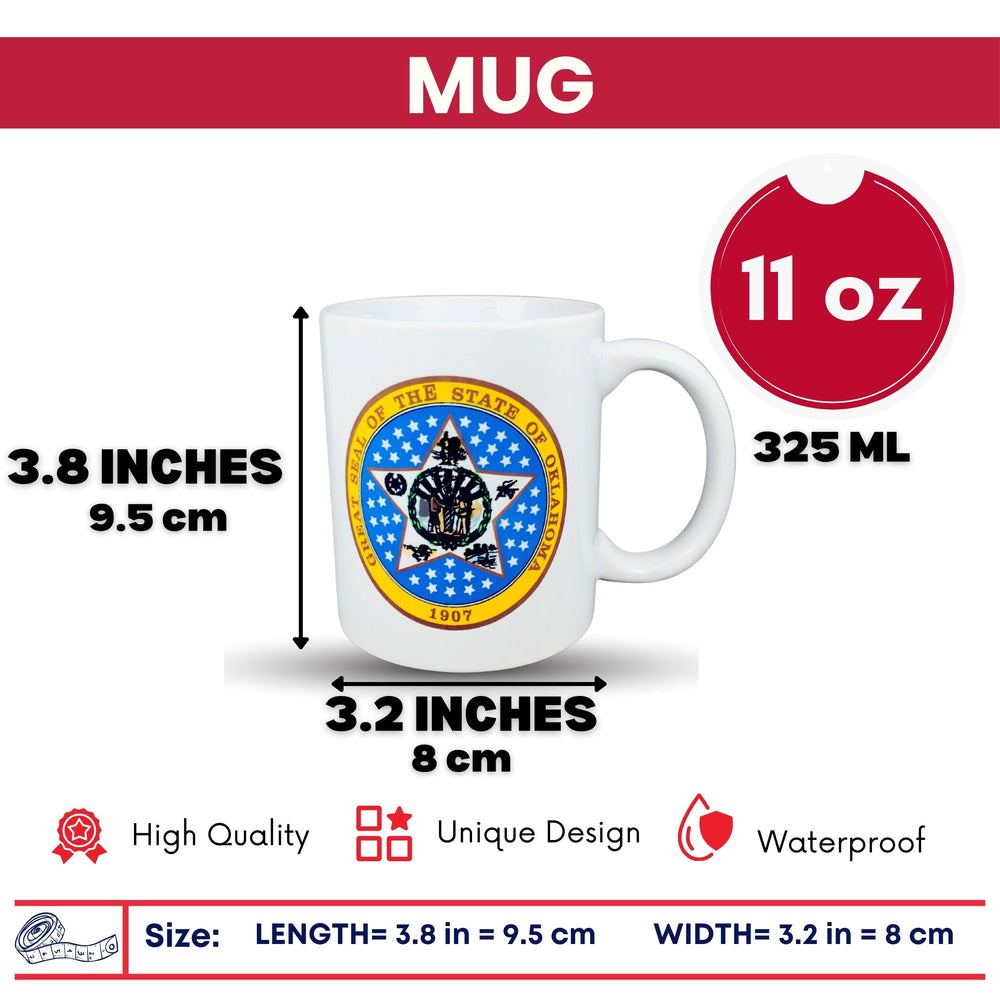 Mug - State Seal Oklahoma - USA