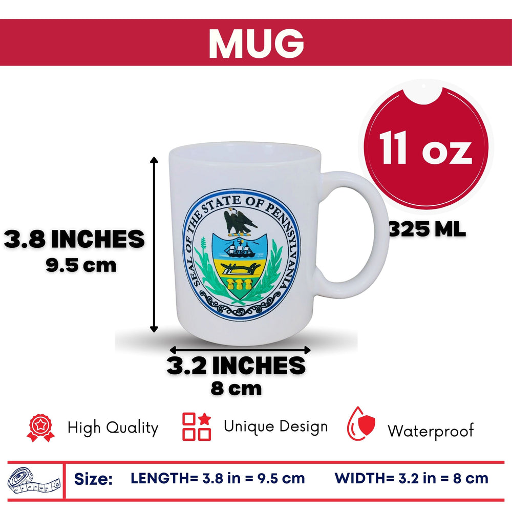 Mug - State Seal Pennsylvania - USA