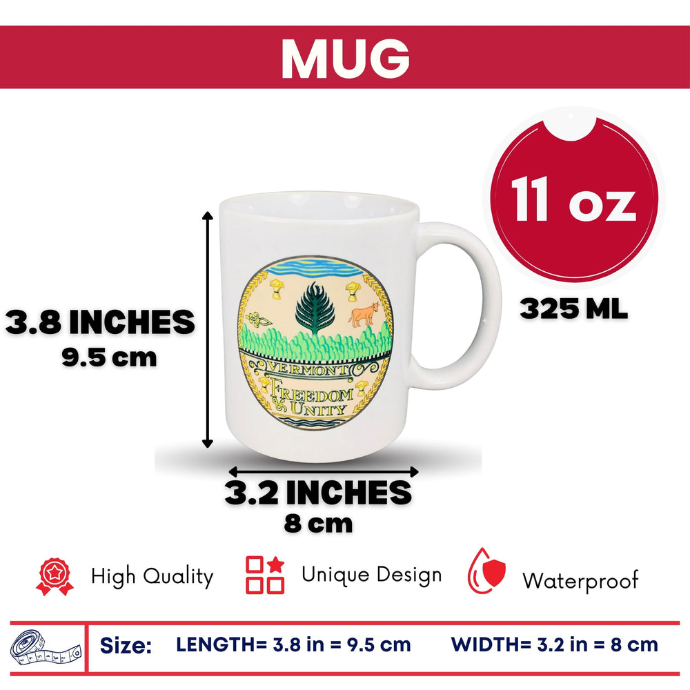 Mug - State Seal Vermont - USA